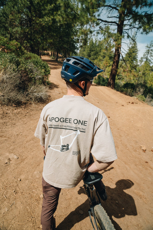 Apogee DuoFrame Oversized Crewneck T-Shirt — Oatmeal